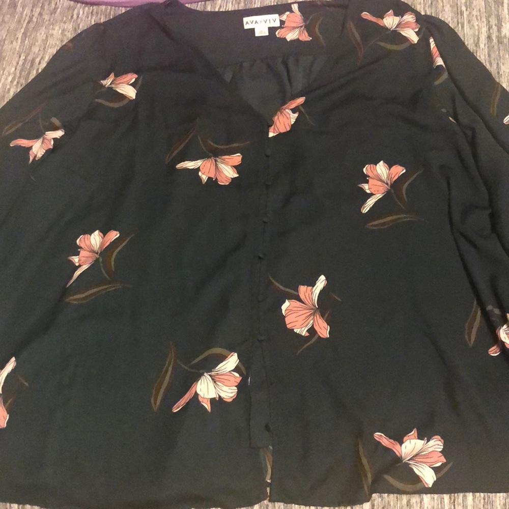 Floral blouse